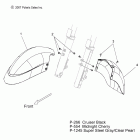 V08SB36/SD36 VISION ALL OPTIONS Body, fender, front - v08sb36 / sd36 all options