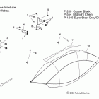 V08SB36/SD36 VISION ALL OPTIONS Body, saddlebag lid - v08sb36 / sd36 all options