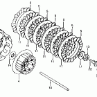 ATC250R Сцепление