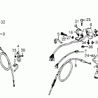 TRX200 Control levers @ cables  @ switches
