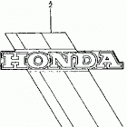 ATC200ES Fuel tank emblems