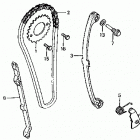 ATC200ES Цепь ГРМ и натяжитель