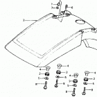 ATC200X Переднее крыло