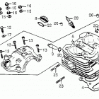 TRX200 Головка цилиндра