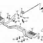 ATC125M Footpegs @ gearshift pedal  @ brake pedal