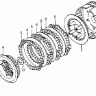ATC200M Сцепление