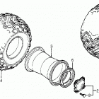 TRX200 Заднее колесо