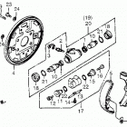 TRX200 Передний тормоз