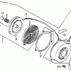 ATC125M Ручной стартер