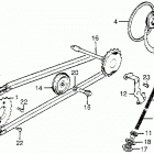 ATC125M Цепь ГРМ и натяжитель