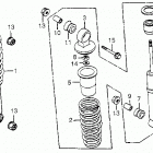 TRX200 Передняя вилка