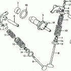 ATC200ES Распредвал и клапана