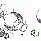 ATC110 Заднее колесо