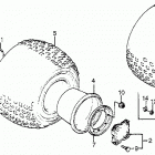 ATC125M Заднее колесо