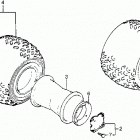 ATC200M Заднее колесо
