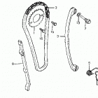 ATC200X Цепь ГРМ и натяжитель