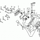 ATC200X Крышка картера правая