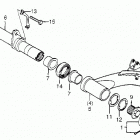 TRX200 Передний рычаг