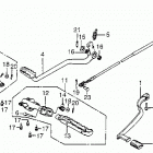 ATC200S Footpeg @ brake pedal  @ gearshift pedal