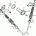 ATC200M Распредвал и клапана