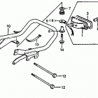 ATC110 Taillight @ carry pipe 84-85