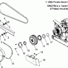 V06CB26CA KINGPIN ALL OPTIONS Sprocket, drive, front - v06cb26 all options