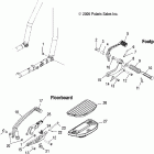 V06AB26CA VICTORY VEGAS 8 BALL/VEGAS ALL OPTIONS Footpeg, r.h. / floorboard / brake - v06ab26 / gb2...