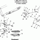V06CB26CA KINGPIN ALL OPTIONS Footpeg, l.h. / floorboard, l.h. / shifter - v06cb...