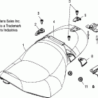 V07HB26/HS26 HAMMER ALL OPTIONS Seat - v07hb26 / hs26 all options