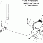 V07HB26/HS26 HAMMER ALL OPTIONS Footpeg, r.h. / brake - v07hb26 / hs26 all options