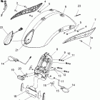 V07XB26/BC26 JACKPOT/NESS ALL OPTIONS Fender, rear and taillight - v07xb26 / bc26 all op...