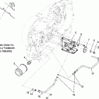 V06HB26 VICTORY HAMMER ALL OPTIONS Oil pump mounting - v06hb26 / all options