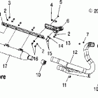 V06AB26CA VICTORY VEGAS 8 BALL/VEGAS ALL OPTIONS Exhaust system (if built after 8 / 02 / 05) - v06a...