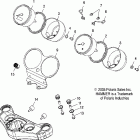 V06HB26 VICTORY HAMMER ALL OPTIONS Speedometer - v06hb26 / all options