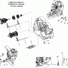 V06CB26CA KINGPIN ALL OPTIONS Shift forks / drum - v06cb26 all options