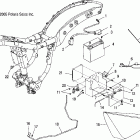 V06AB26CA VICTORY VEGAS 8 BALL/VEGAS ALL OPTIONS Ecm / battery box / side cover, l.h. - v06ab26 / g...