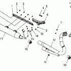 V05HB26 VICTORY HAMMER ALL OPTIONS Exhaust system - v05hb26 / all options