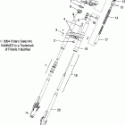 V05HB26 VICTORY HAMMER ALL OPTIONS Front forks and clamp asm. - v05hb26 / all options