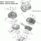 V05AB16/EC16/GB16 VICTORY VEGAS ALL OPTIONS Cylinder and head - v05ab16 / ec16 / gb16all optio...