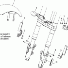 V05HB26 VICTORY HAMMER ALL OPTIONS Front fender and turn signals - v05hb26 / all opti...