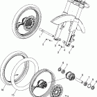 V05AB16/EC16/GB16 VICTORY VEGAS ALL OPTIONS Front wheel (spoked) - v05ab16 / ec16 / gb16all op...