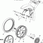 V05CB16/DC16 KINGPIN/NESS ALL OPTIONS Front wheel (billet) - v05cb16 / dc16 / all option...