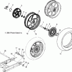 V05AB16/EC16/GB16 VICTORY VEGAS ALL OPTIONS Rear wheel (billet) - v05ab16 / ec16 / gb16all opt...