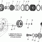 V05CB16/DC16 KINGPIN/NESS ALL OPTIONS Drive clutch - v05cb16 / dc16 / all options