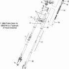 V05CB16/DC16 KINGPIN/NESS ALL OPTIONS Front forks and clamp asm. - v05cb16 / dc16 / all ...