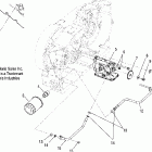 V05CB16/DC16 KINGPIN/NESS ALL OPTIONS Oil pump mounting - v05cb16 / dc16 / all options