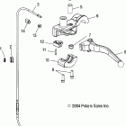 V05AB16/EC16/GB16 VICTORY VEGAS ALL OPTIONS Clutch lever asm. - v05ab16 / ec16 / gb16all optio...