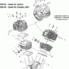V05CB16/DC16 KINGPIN/NESS ALL OPTIONS Cylinder and head - v05cb16 / dc16 / all options