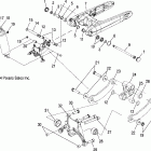 V05AB16/EC16/GB16 VICTORY VEGAS ALL OPTIONS Swing arm and rear suspension - v05ab16 / ec16 / g...
