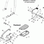 V05CB16/DC16 KINGPIN/NESS ALL OPTIONS R.h. footpeg / floorboard / brake - v05cb16 / dc16...